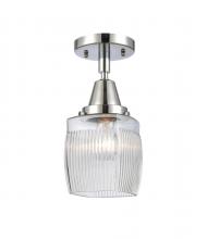 Innovations Lighting 447-1C-PC-G302 - Colton - 1 Light - 6 inch - Polished Chrome - Flush Mount