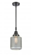 Innovations Lighting 447-1S-BK-G262 - Stanton - 1 Light - 6 inch - Matte Black - Mini Pendant