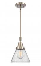 Innovations Lighting 447-1S-SN-G44 - Cone - 1 Light - 8 inch - Brushed Satin Nickel - Mini Pendant