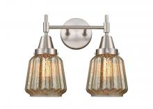 Innovations Lighting 447-2W-SN-G146 - Chatham - 2 Light - 15 inch - Satin Nickel - Bath Vanity Light