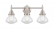 Innovations Lighting 447-3W-SN-G324 - Olean - 3 Light - 25 inch - Satin Nickel - Bath Vanity Light