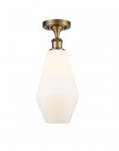 Innovations Lighting 516-1C-BB-G651-7 - Cindyrella - 1 Light - 7 inch - Brushed Brass - Semi-Flush Mount