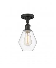 Innovations Lighting 516-1C-OB-G652-6 - Cindyrella - 1 Light - 6 inch - Oil Rubbed Bronze - Semi-Flush Mount