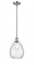 Innovations Lighting 516-1S-SN-G372 - Waverly - 1 Light - 8 inch - Brushed Satin Nickel - Mini Pendant