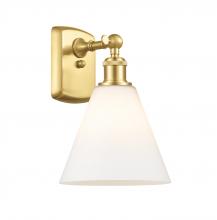 Innovations Lighting 516-1W-SG-GBC-81 - Berkshire - 1 Light - 8 inch - Satin Gold - Sconce