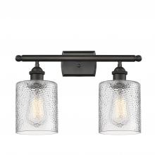 Innovations Lighting 516-2W-OB-G112-LED - Cobbleskill - 2 Light - 15 inch - Oil Rubbed Bronze - Bath Vanity Light