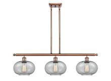  516-3I-AC-G247 - Gorham - 3 Light - 36 inch - Antique Copper - Cord hung - Island Light