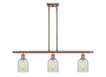 Innovations Lighting 516-3I-AC-G2511 - Caledonia - 3 Light - 36 inch - Antique Copper - Cord hung - Island Light