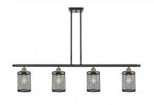 Innovations Lighting 516-4I-BAB-M18-BK - Nestbrook - 4 Light - 48 inch - Black Antique Brass - Multi Pendant