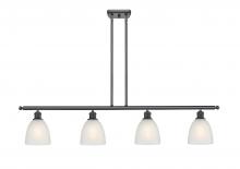 Innovations Lighting 516-4I-BK-G381 - Castile - 4 Light - 48 inch - Matte Black - Cord hung - Island Light