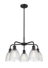 Innovations Lighting 516-5CR-BK-G382 - Castile - 5 Light - 24 inch - Matte Black - Chandelier