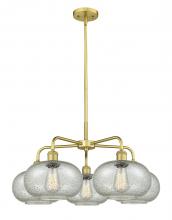 Innovations Lighting 516-5CR-SG-G249 - Gorham - 5 Light - 28 inch - Satin Gold - Chandelier