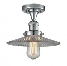 Innovations Lighting 517-1CH-PC-G2 - Halophane - 1 Light - 9 inch - Polished Chrome - Semi-Flush Mount