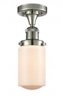 Innovations Lighting 517-1CH-PN-G311 - Dover - 1 Light - 5 inch - Polished Nickel - Semi-Flush Mount