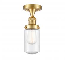 Innovations Lighting 517-1CH-SG-G314 - Dover - 1 Light - 5 inch - Satin Gold - Semi-Flush Mount