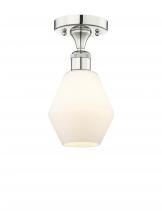 Innovations Lighting 616-1F-PN-G651-6 - Cindyrella - 1 Light - 6 inch - Polished Nickel - Semi-Flush Mount