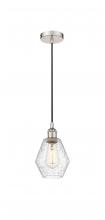 Innovations Lighting 616-1P-PN-G654-6 - Cindyrella - 1 Light - 6 inch - Polished Nickel - Cord hung - Mini Pendant