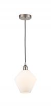 Innovations Lighting 616-1P-SN-G651-8 - Cindyrella - 1 Light - 8 inch - Brushed Satin Nickel - Cord hung - Mini Pendant