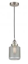 Innovations Lighting 616-1PH-SN-G262 - Stanton - 1 Light - 6 inch - Brushed Satin Nickel - Cord hung - Mini Pendant