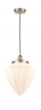 Innovations Lighting 616-1PH-SN-G661-12 - Bullet - 1 Light - 12 inch - Brushed Satin Nickel - Cord hung - Mini Pendant