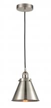 Innovations Lighting 616-1PH-SN-M13-SN - Appalachian - 1 Light - 8 inch - Brushed Satin Nickel - Cord hung - Mini Pendant