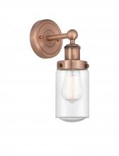 Innovations Lighting 616-1W-AC-G314 - Dover - 1 Light - 5 inch - Antique Copper - Sconce