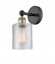 Innovations Lighting 616-1W-BAB-G112 - Cobbleskill - 1 Light - 5 inch - Black Antique Brass - Sconce