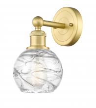 Innovations Lighting 616-1W-SG-G1213-6 - Athens Deco Swirl - 1 Light - 6 inch - Satin Gold - Sconce