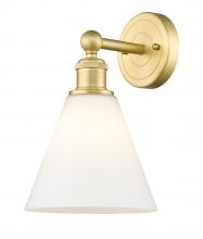 Innovations Lighting 616-1W-SG-GBC-81 - Berkshire - 1 Light - 8 inch - Satin Gold - Sconce