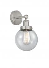 Innovations Lighting 616-1W-SN-G204-6 - Beacon - 1 Light - 6 inch - Brushed Satin Nickel - Sconce