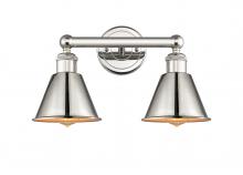 Innovations Lighting 616-2W-PN-M8-PN - Smithfield - 2 Light - 16 inch - Polished Nickel - Bath Vanity Light