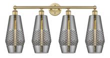 Innovations Lighting 616-4W-BB-G683-7 - Windham - 4 Light - 34 inch - Brushed Brass - Bath Vanity Light