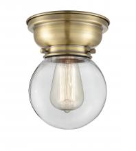 Innovations Lighting 623-1F-AB-G202-6 - Beacon - 1 Light - 6 inch - Antique Brass - Flush Mount