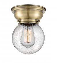 Innovations Lighting 623-1F-AB-G204-6 - Beacon - 1 Light - 6 inch - Antique Brass - Flush Mount