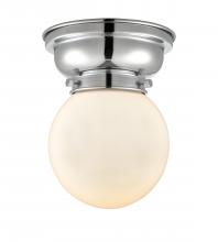 Innovations Lighting 623-1F-PC-G201-6 - Beacon - 1 Light - 6 inch - Polished Chrome - Flush Mount