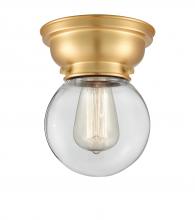 Innovations Lighting 623-1F-SG-G202-6 - Beacon - 1 Light - 6 inch - Satin Gold - Flush Mount