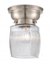 Innovations Lighting 623-1F-SN-G302 - Colton - 1 Light - 6 inch - Brushed Satin Nickel - Flush Mount