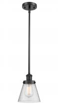 Innovations Lighting 916-1S-BK-G64 - Cone - 1 Light - 6 inch - Matte Black - Mini Pendant