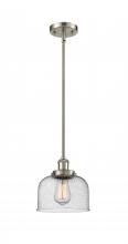 Innovations Lighting 916-1S-SN-G74 - Bell - 1 Light - 8 inch - Brushed Satin Nickel - Mini Pendant