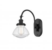 Innovations Lighting 918-1W-BK-G324 - Olean - 1 Light - 7 inch - Matte Black - Sconce