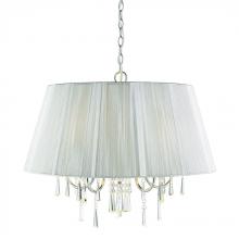 Golden 8201-5 SLV - 5 Light Chandelier