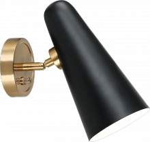 Matteo Lighting S05201BK - Wall Sconce