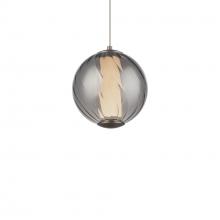 Modern Forms US Online PD-32507-27-SM/AB - Swirly Mini Pendant Light