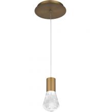 Modern Forms US Online PD-40106-AB - Plum Mini Pendant Light