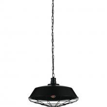 CWI Lighting 9611P18-1-101 - Morgan 1 Light Down Pendant With Black Finish