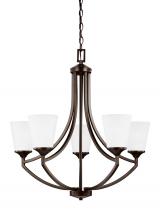 Generation Lighting 3124505-710 - Hanford Five Light Chandelier