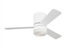 Generation Lighting 3ERHR44RZWD - Era 44 Inch Indoor/Outdoor LED Dimmable Hugger Ceiling Fan