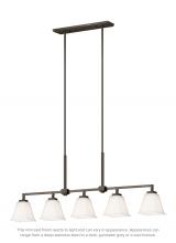 Generation Lighting 6613705-778 - Five Light Island Pendant