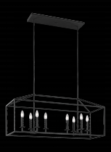 Generation Lighting 6615008-839 - Perryton Eight Light Island Pendant