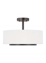 Generation Lighting 7728002-710 - Two Light Semi-Flush Convertible Pendant